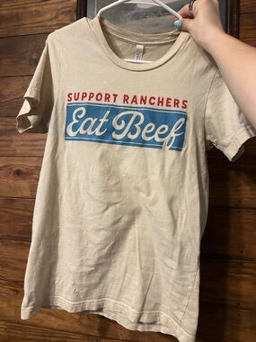 Support Ranchers Eat Beef Tee
